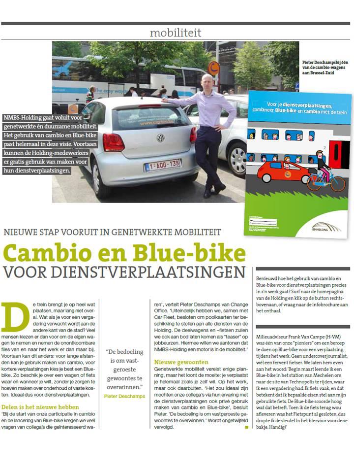 Blue-bike — projectbeeld 4